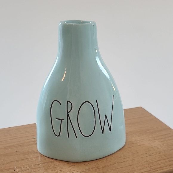 Rae Dunn Other - Rae Dunn Blue 'Grow' Vase